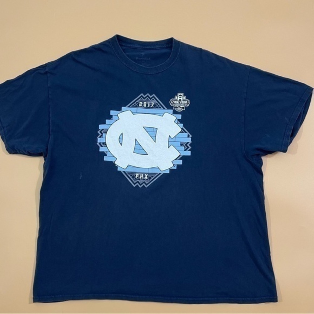 UNC 2017 Tarheels Carolina Fina Four Graphic Tee